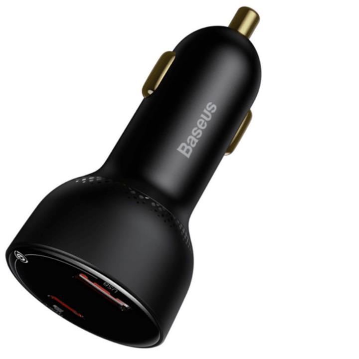 شارژر فندکی باسئوس مدل Dual Quick 100W